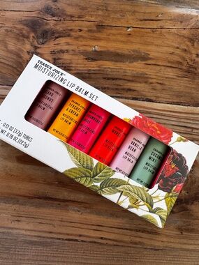 Trader Joe's Moisturizing Lip Balm Set Holiday Special Multi Fun Flavors NEW